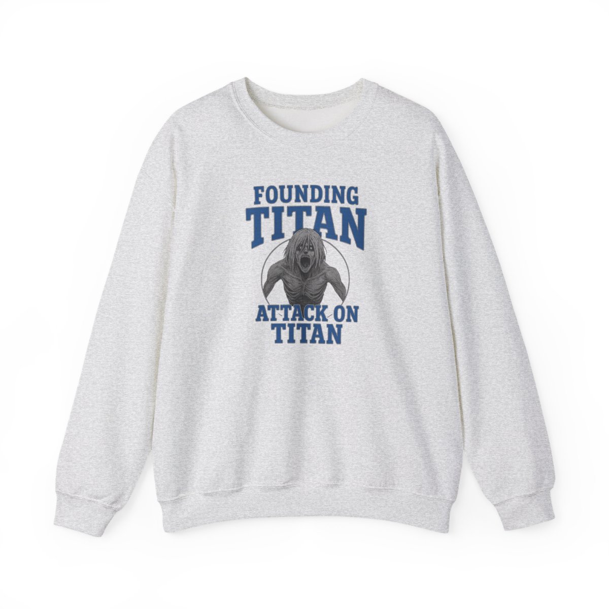 Attack on Titan Ymir Founding Titan Slouchy Sweatshirt - alternate angle 2, merchandise