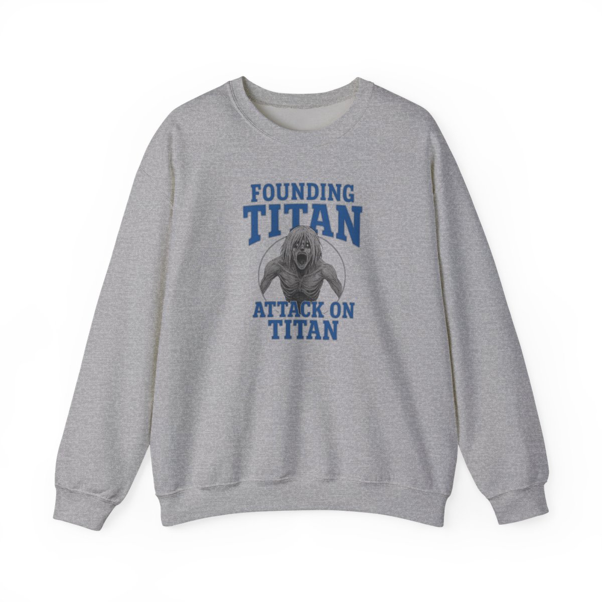 Attack on Titan Ymir Founding Titan Slouchy Sweatshirt - alternate angle 5, merchandise