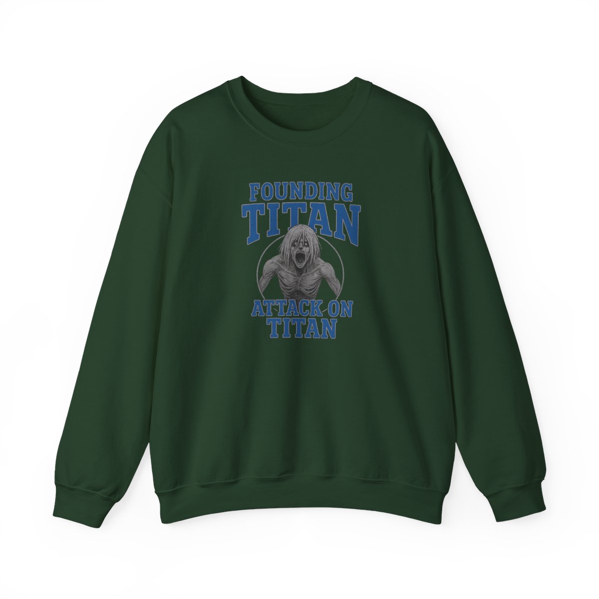 Attack on Titan Ymir Founding Titan Slouchy Sweatshirt - alternate angle 4, merchandise
