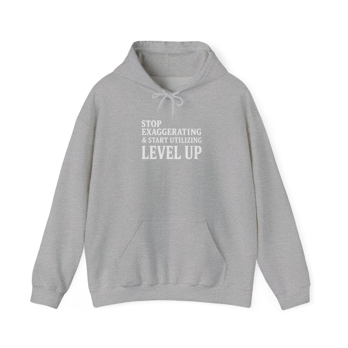 Sustainable Premium Hoodie LEVEL UP 100% - alternate angle 5, merchandise