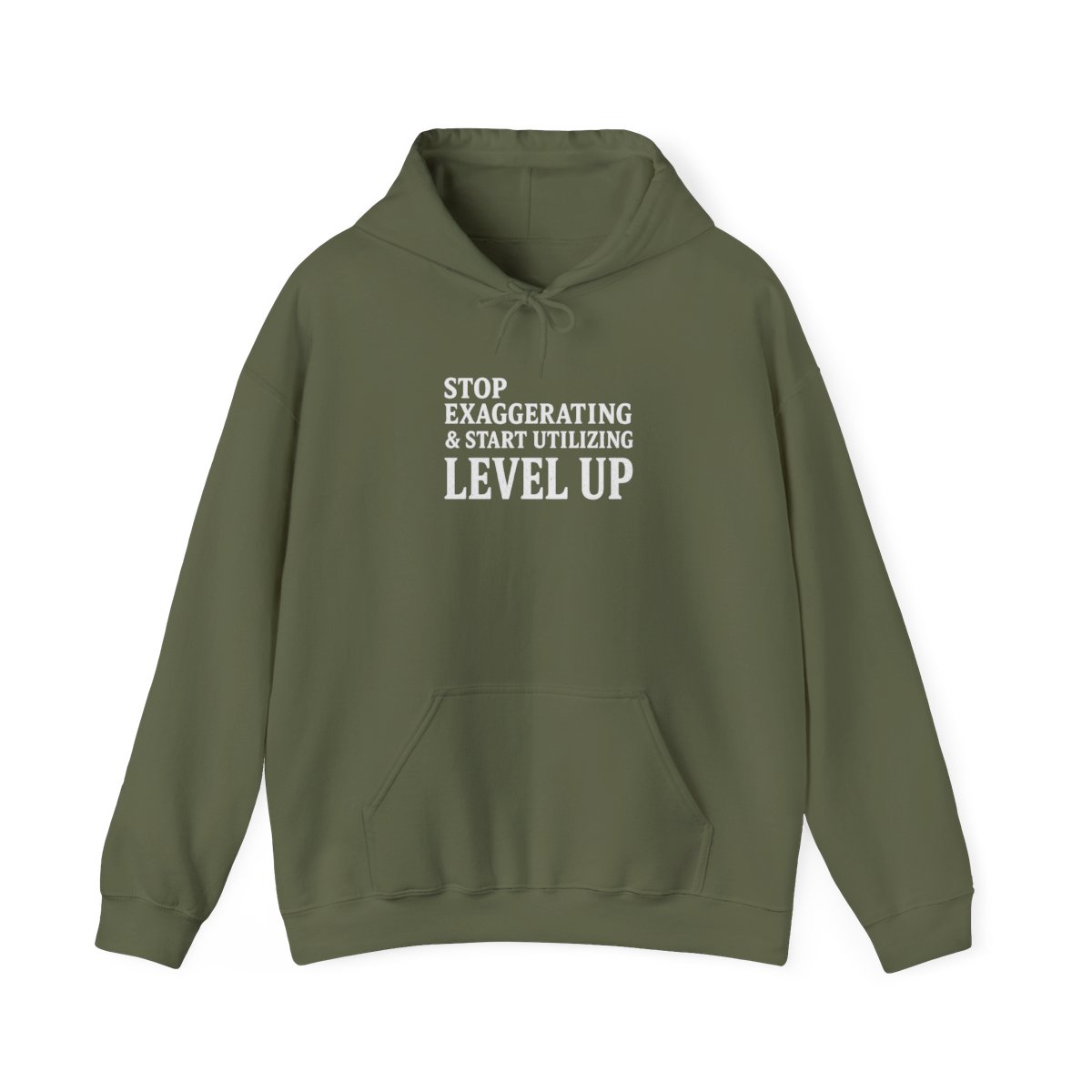 Sustainable Premium Hoodie LEVEL UP 100%