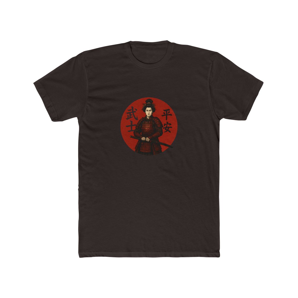 Sustainable Ringer T-Shirt Ancient Japanese art - Japanese samurai art - alternate angle 3, merchandise
