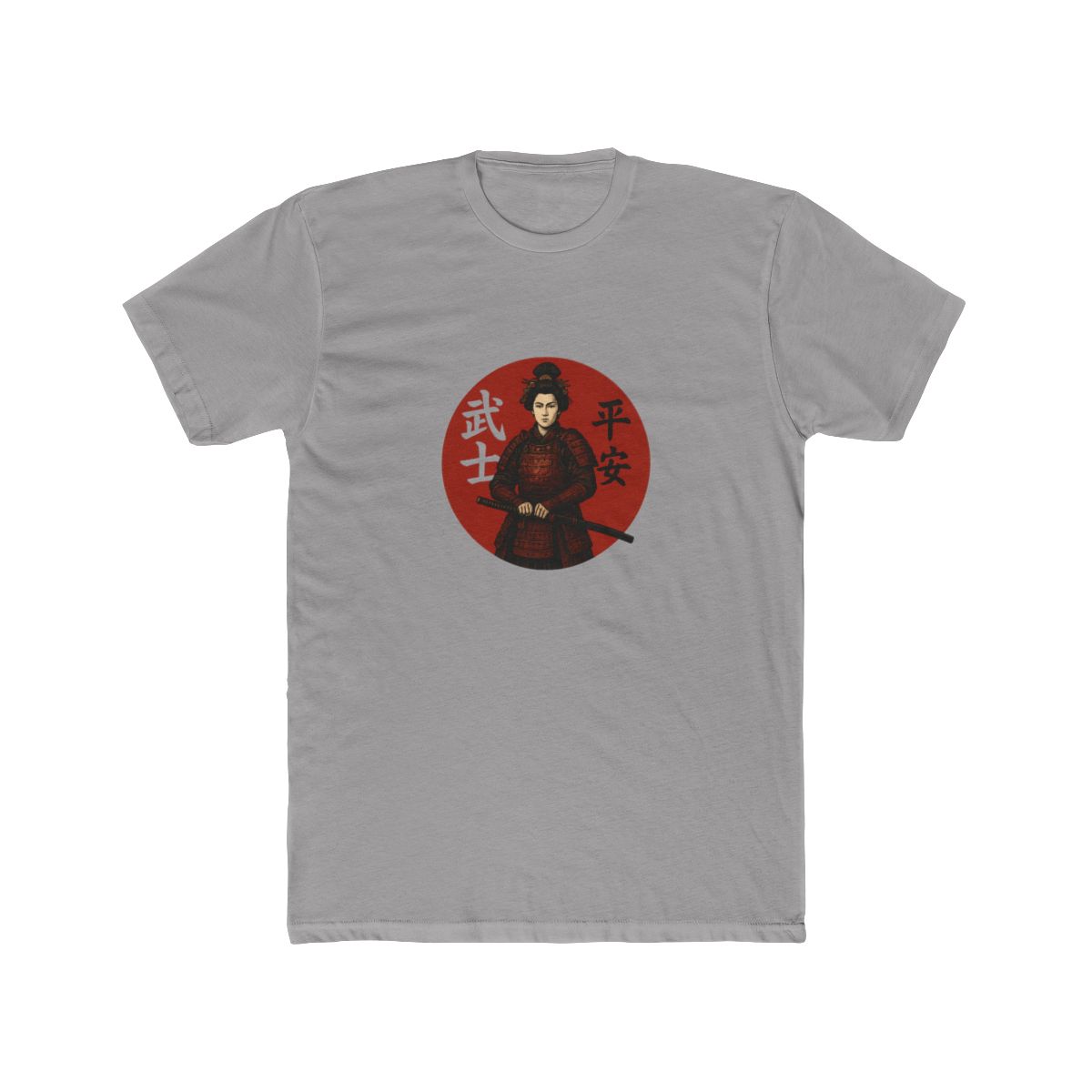 Sustainable Ringer T-Shirt Ancient Japanese art - Japanese samurai art - alternate angle 2, merchandise