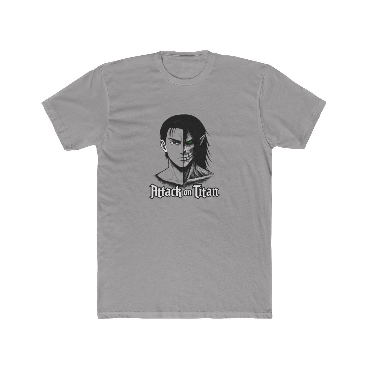 Eren Titan Attack on Titan Graphic T Shirt - alternate angle 4, merchandise