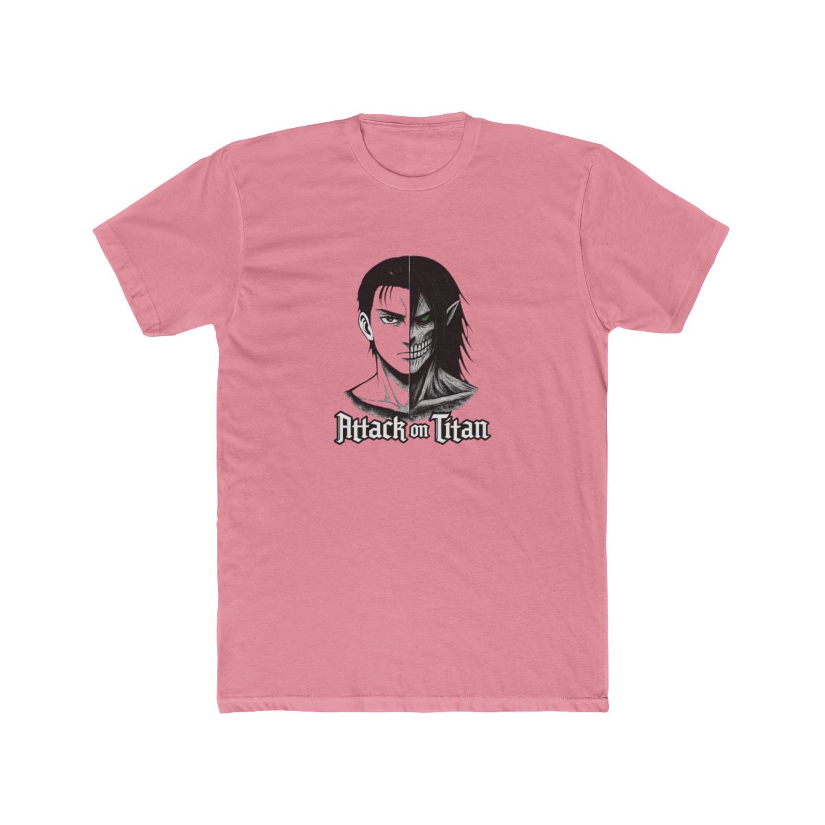 Eren Titan Attack on Titan Graphic T Shirt - alternate angle 2, merchandise