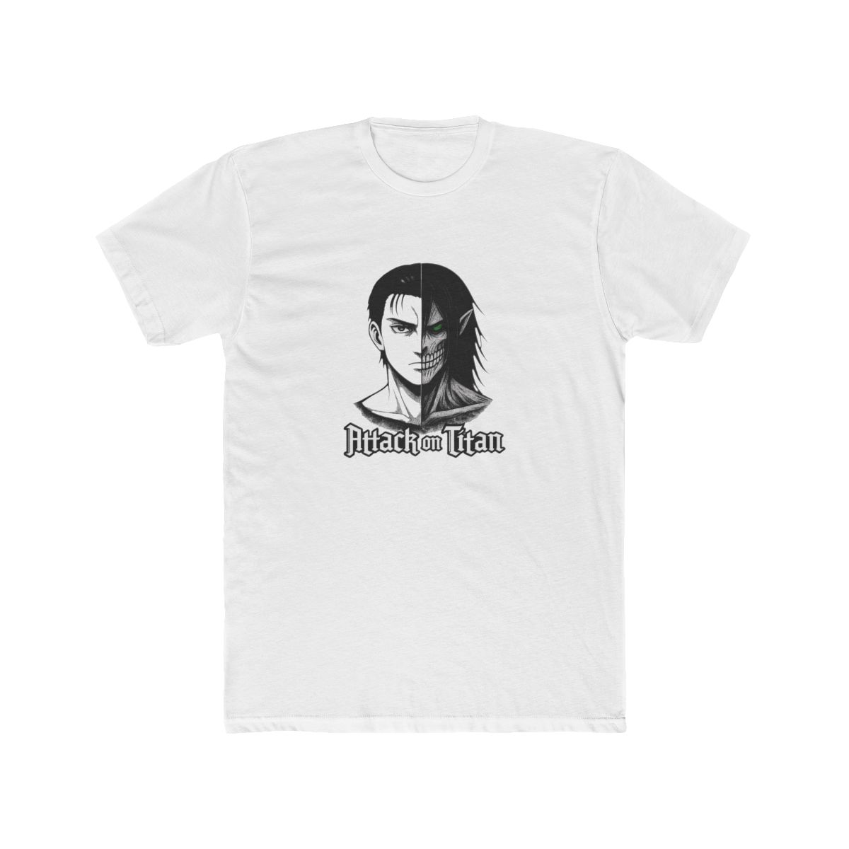 Eren Titan Attack on Titan Graphic T Shirt - alternate angle 3, merchandise