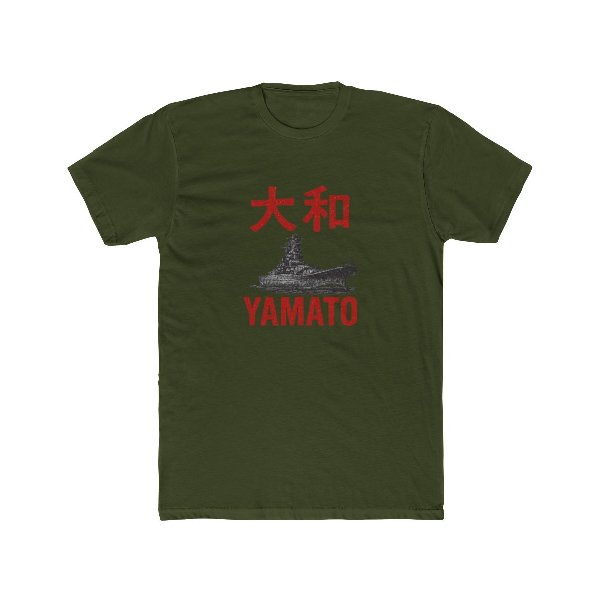 Legendary Battleship Yamato Navy T Shirt - alternate angle 4, merchandise