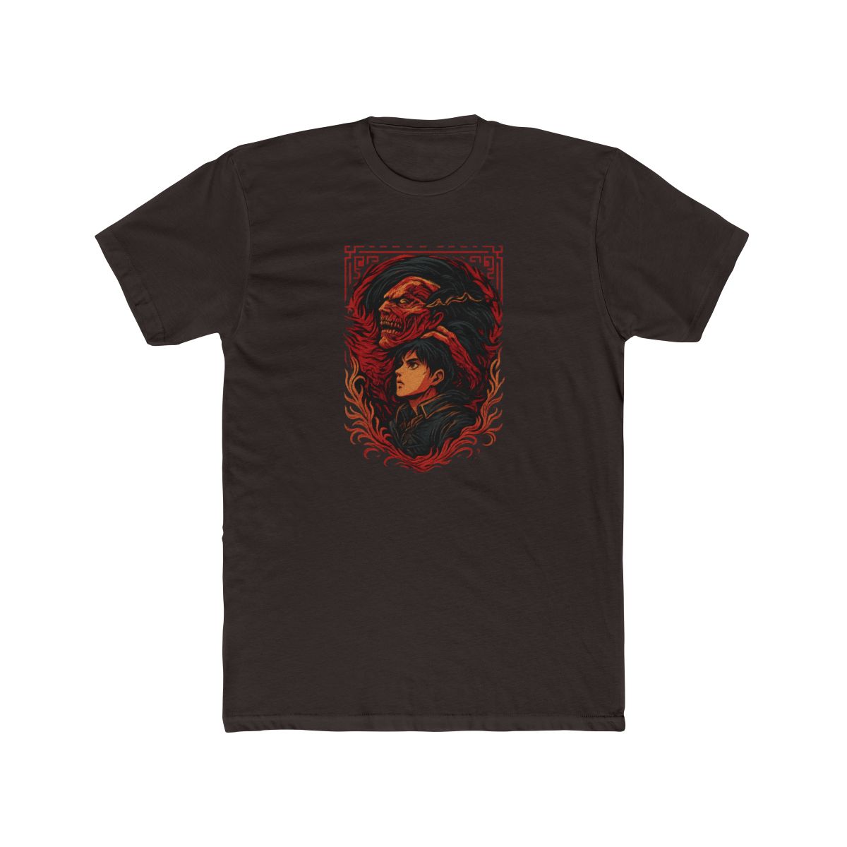 Shingeki no Kyojin Attack on Titan Graphic T Shirt - alternate angle 4, merchandise