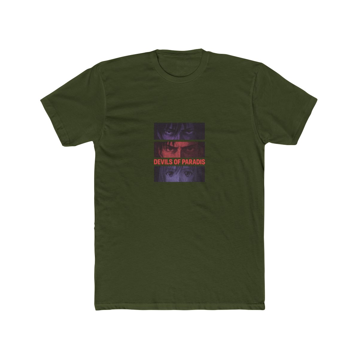 Attack on Titan Devils of Paradis Eyes T Shirt - alternate angle 4, merchandise