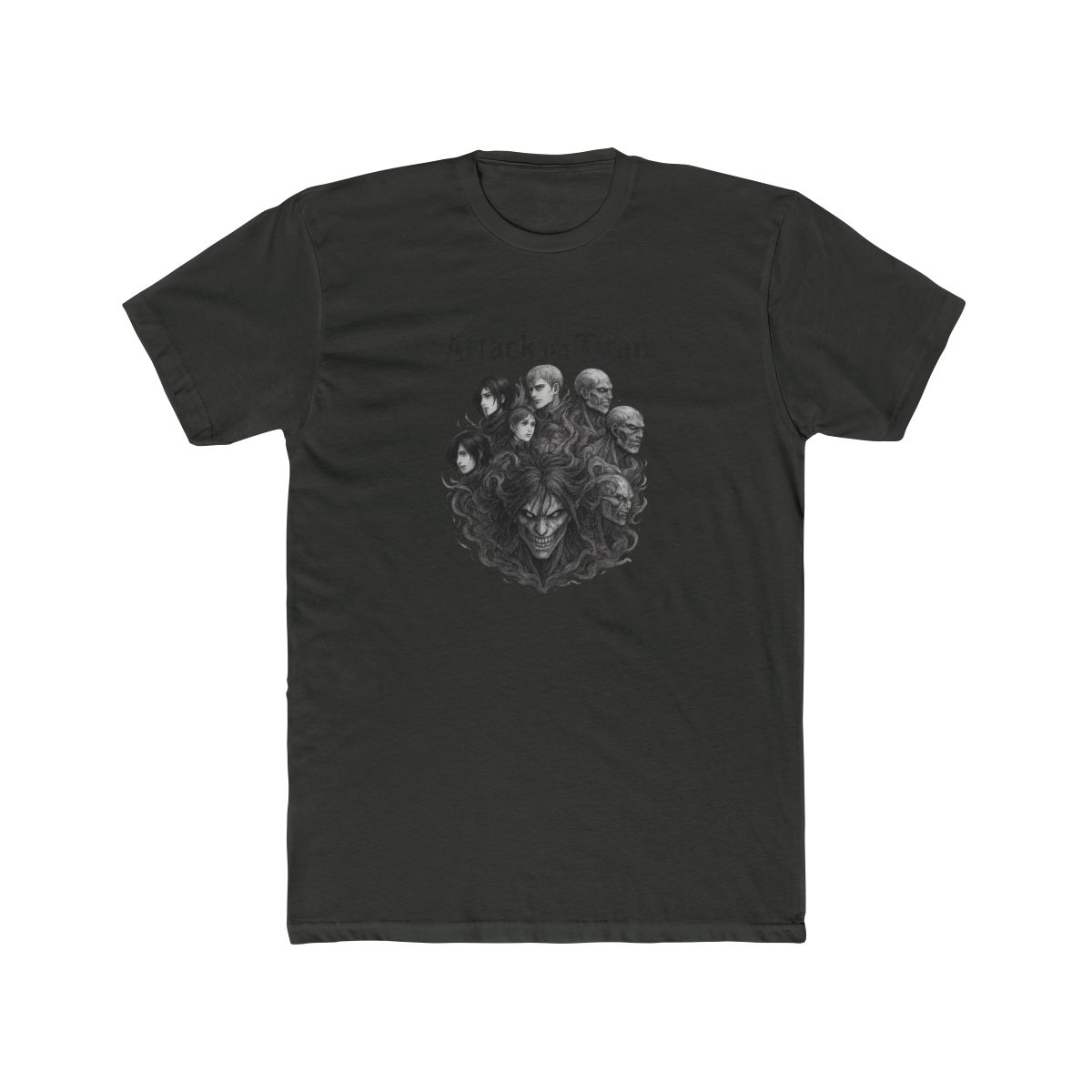 Attack on Titan Characters Graphic T Shirt - alternate angle 5, merchandise
