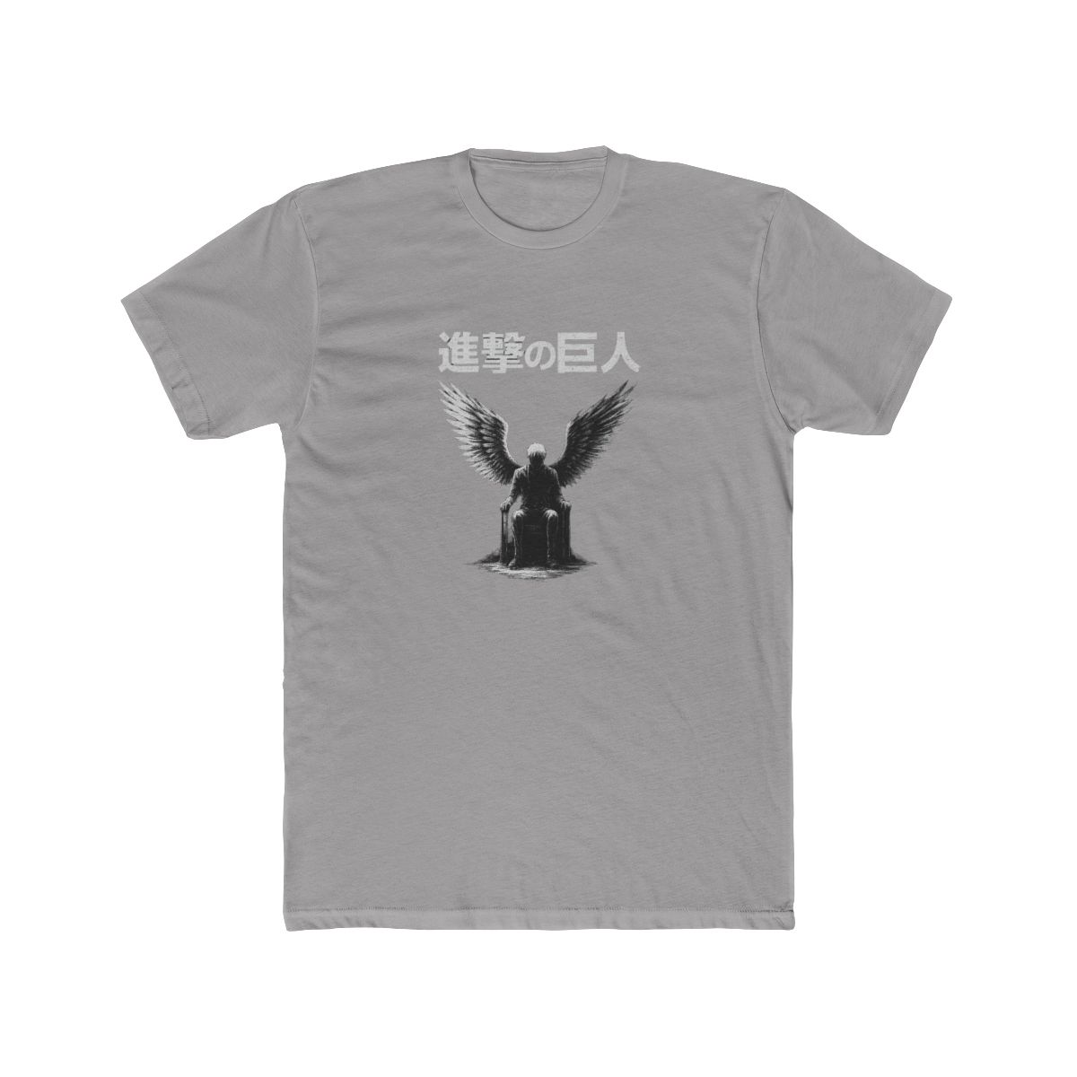 Attack on Titan Eren Yeager Acid Wash Oversized T Shirt - alternate angle 5, merchandise