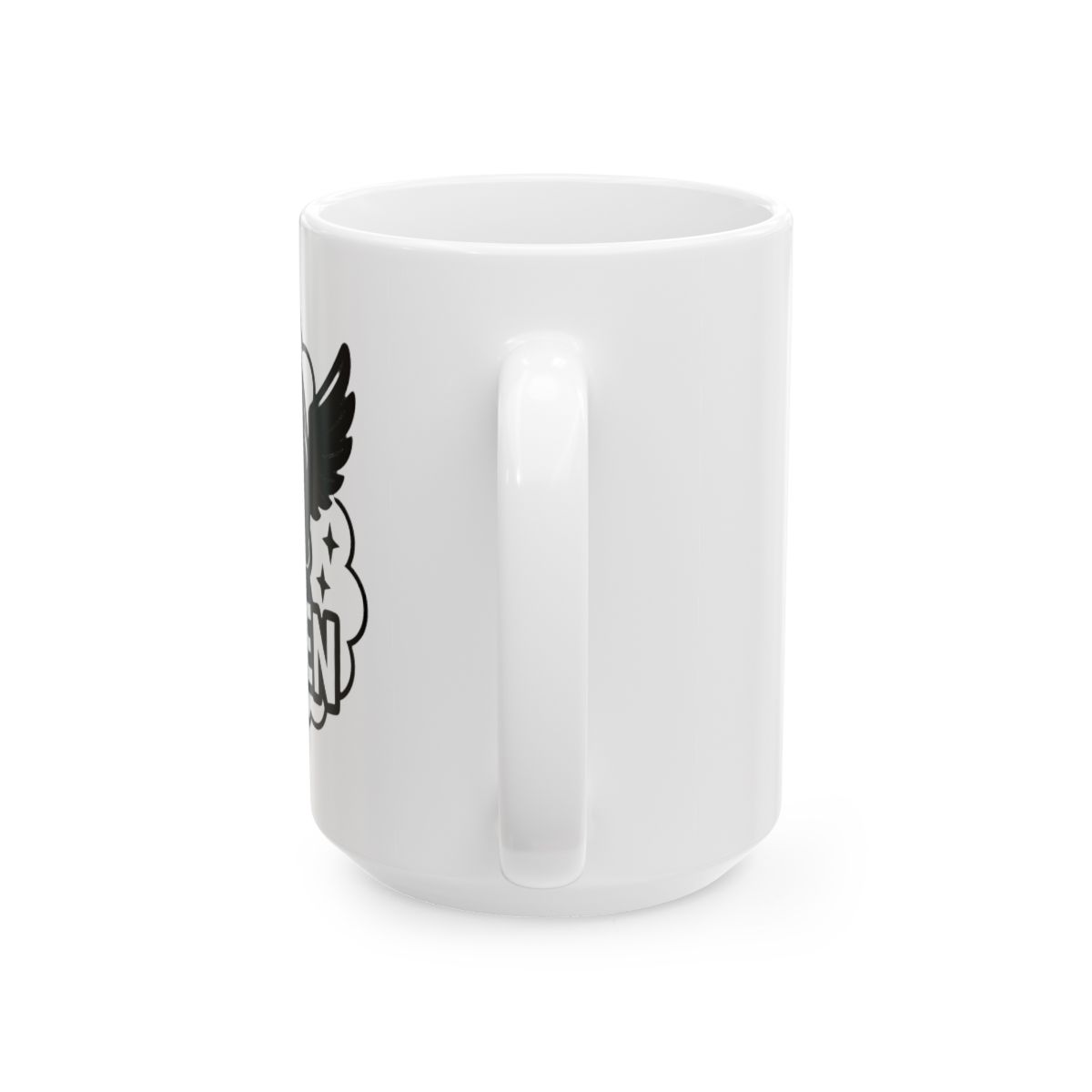 Teen Titans Go! Raven Attack Two-Tone Coffee Mug - alternate angle 5, merchandise