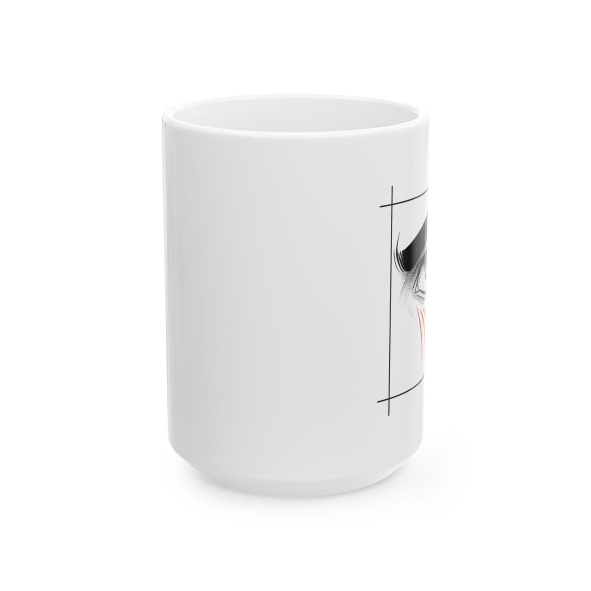 Eren Yeager Piercing Eyes | Attack Titan Mug, Eren Yeager Cup, AoT Fan Gift - alternate angle 4, merchandise