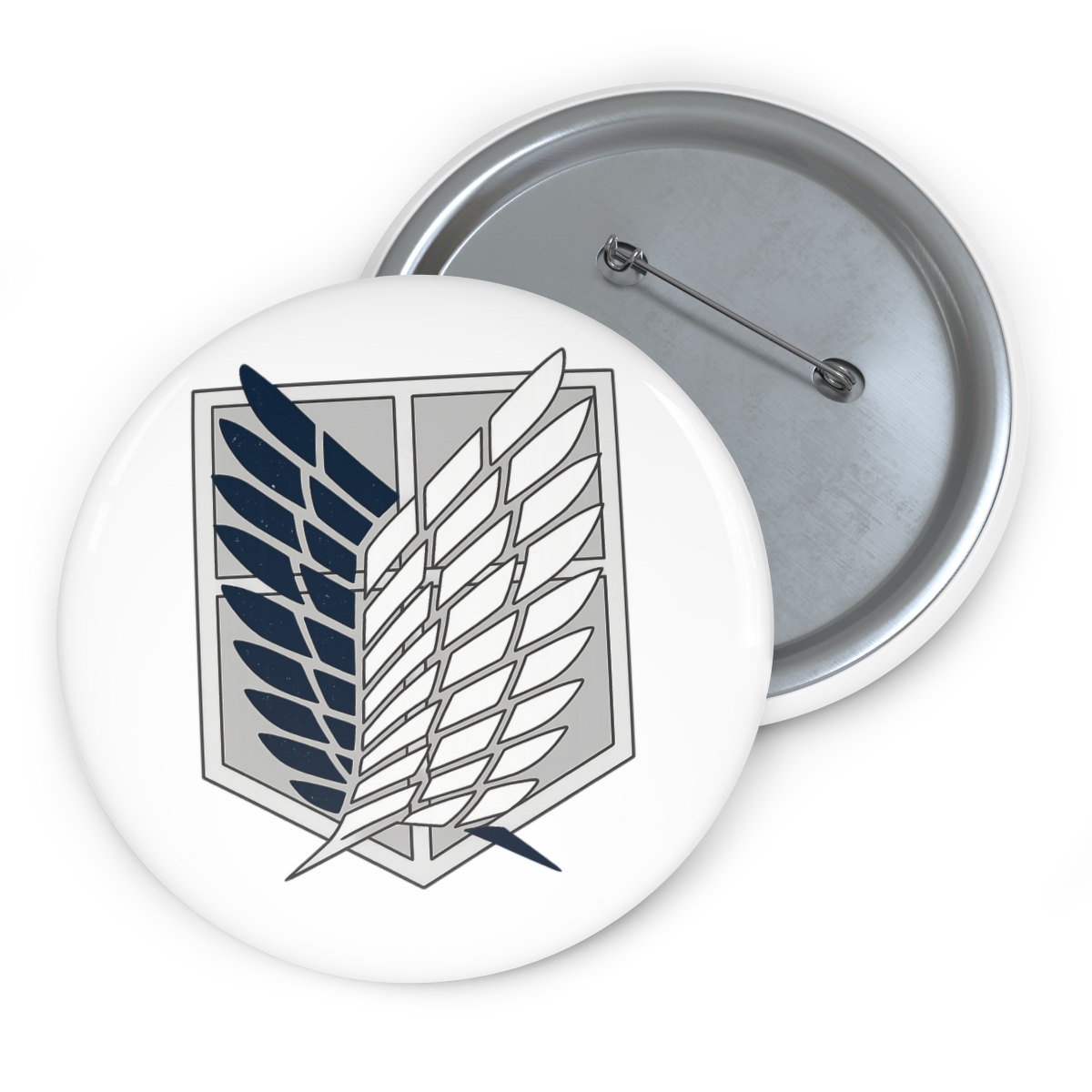 Survey Corps Wings Pin | Attack on Titan Pin, Anime Badge, Fan Gift - alternate angle 2, merchandise