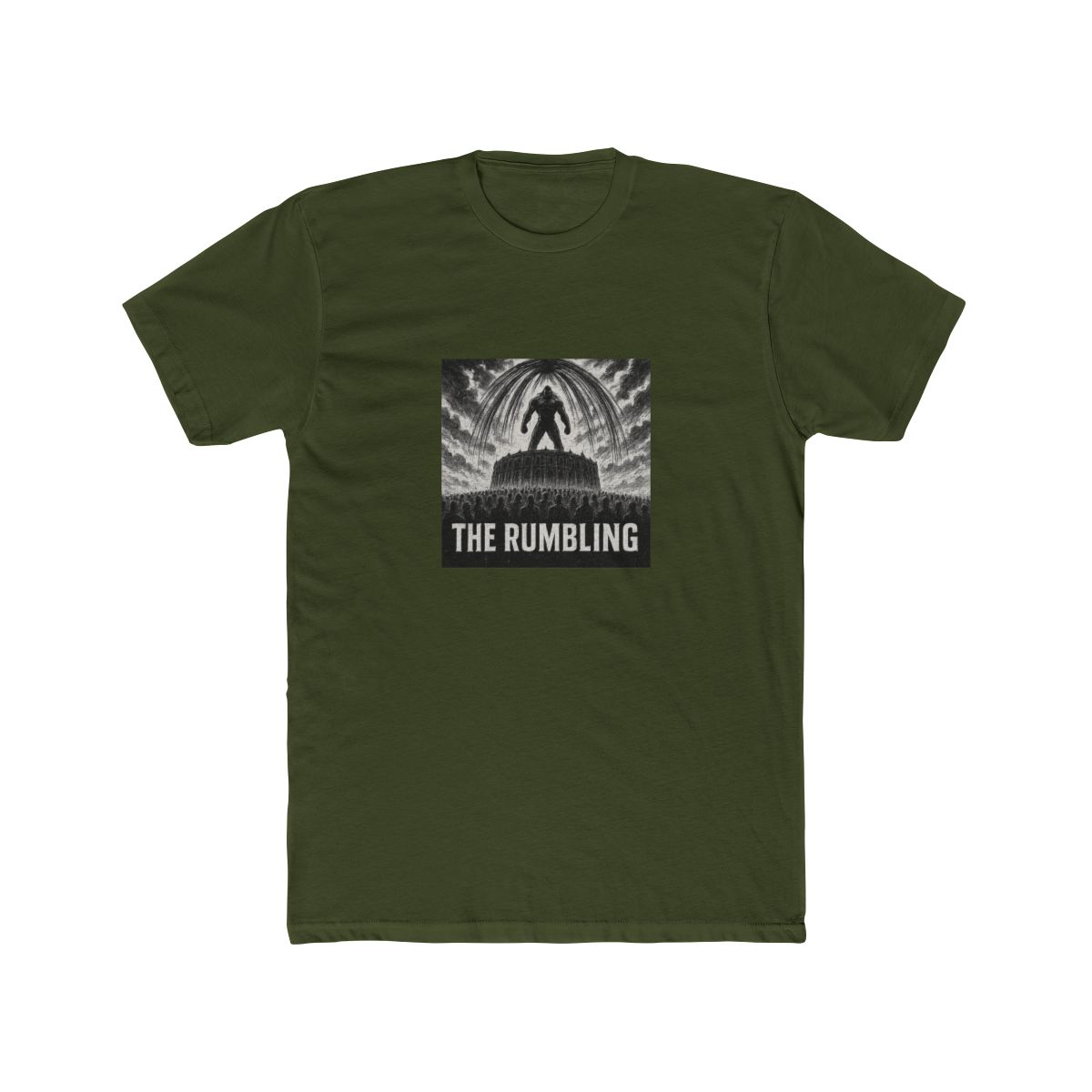 The Rumbling Attack On Titan Classic T-Shirt - alternate angle 4, merchandise