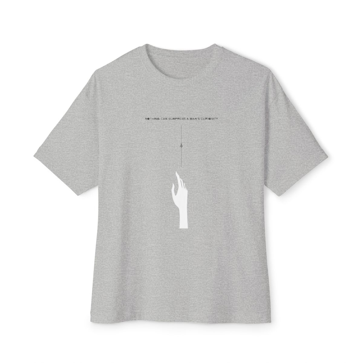 Attack on Titan Oversized T-Shirt, Survey Corps Emblem, Acid Wash - alternate angle 5, merchandise