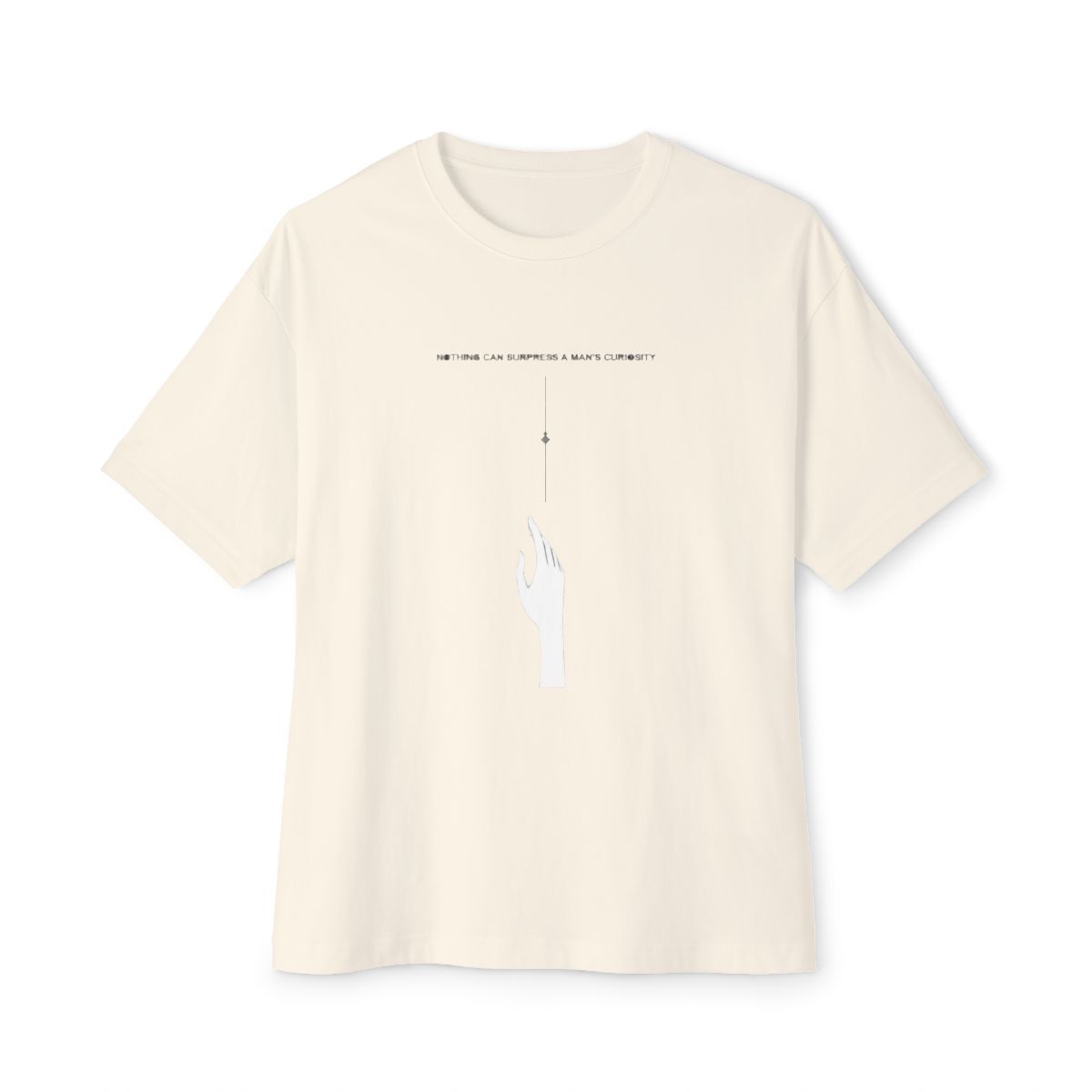 Attack on Titan Oversized T-Shirt, Survey Corps Emblem, Acid Wash - alternate angle 2, merchandise