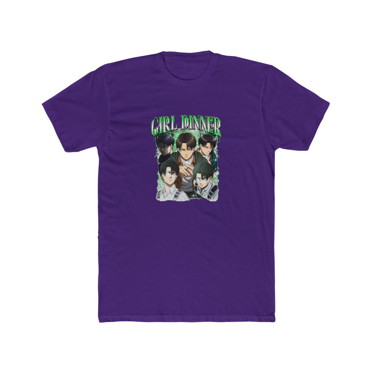 Levi Ackerman Shirt, Attack On Titan Anime Manga T Shirt, Girl Dinner Shirt - alternate angle 2, merchandise
