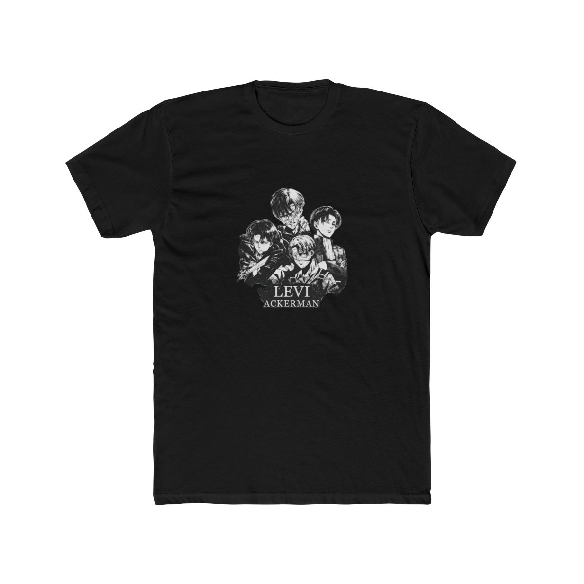 Levi Ackerman Shirt, Attack On Titan T Shirt, Anime Manga Tee - alternate angle 4, merchandise