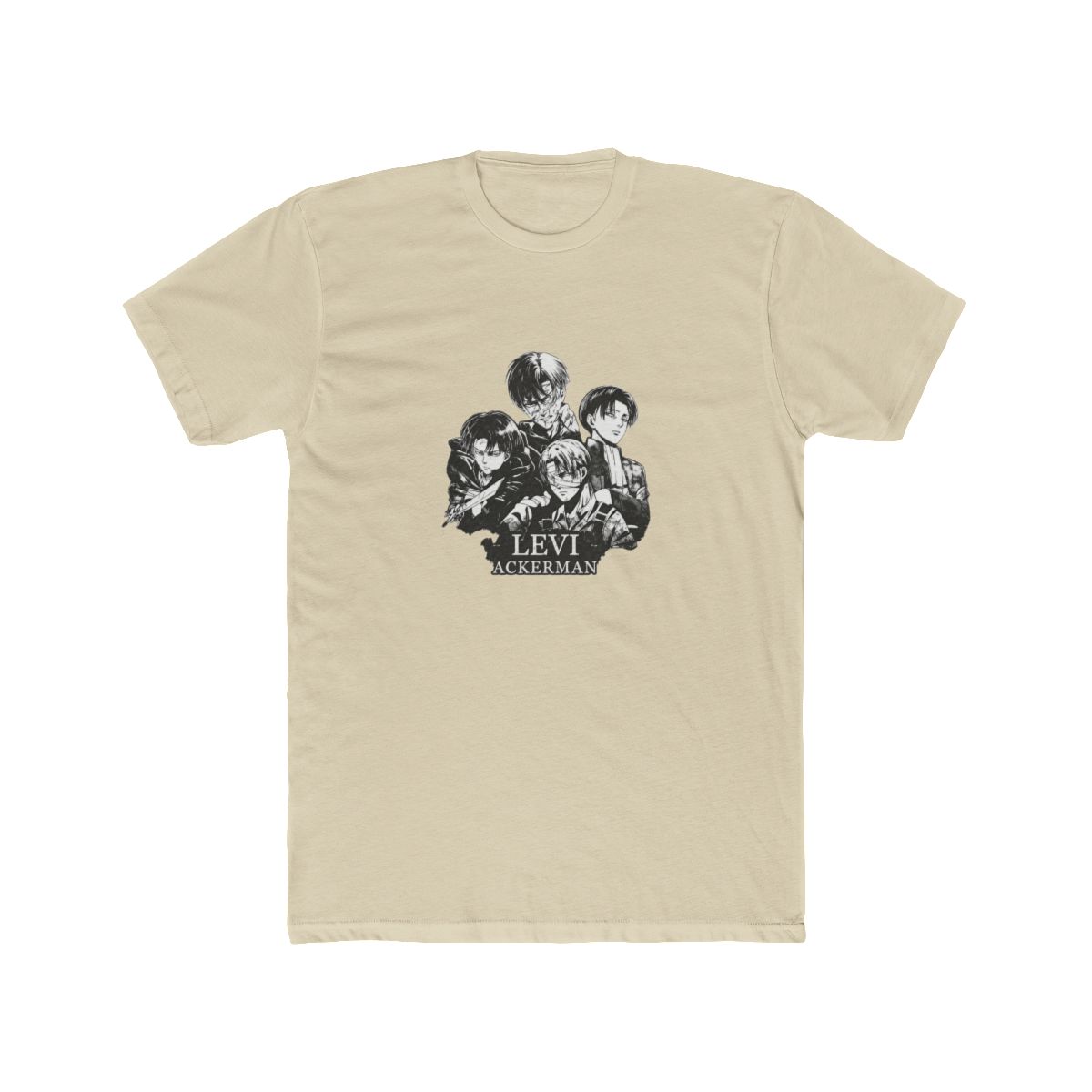 Levi Ackerman Shirt, Attack On Titan T Shirt, Anime Manga Tee - alternate angle 5, merchandise