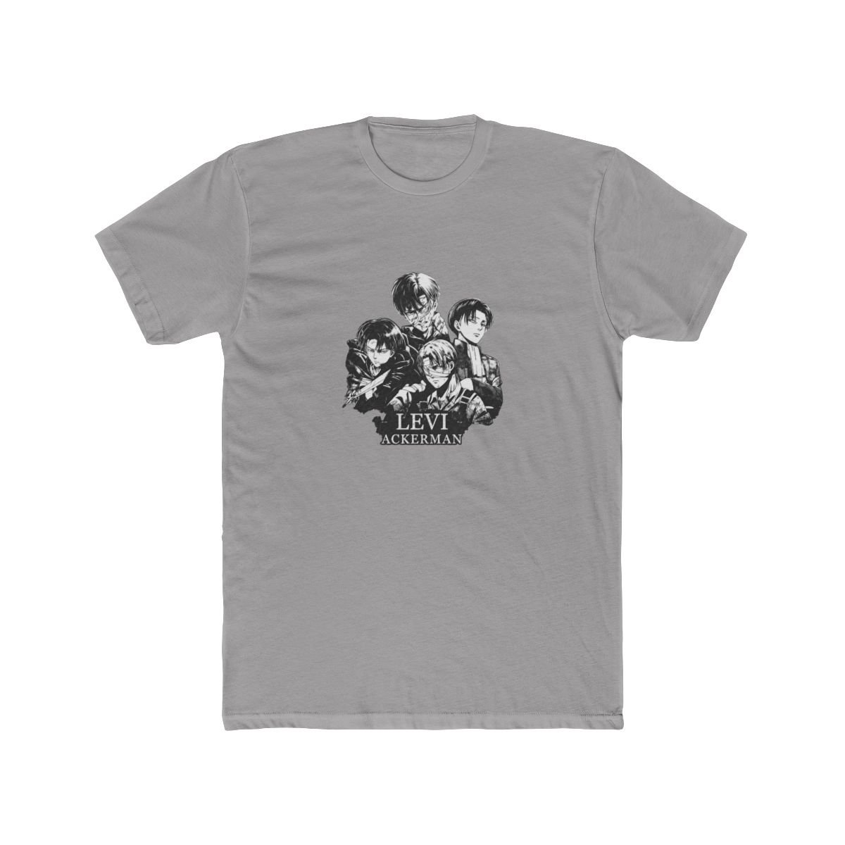 Levi Ackerman Shirt, Attack On Titan T Shirt, Anime Manga Tee - alternate angle 2, merchandise