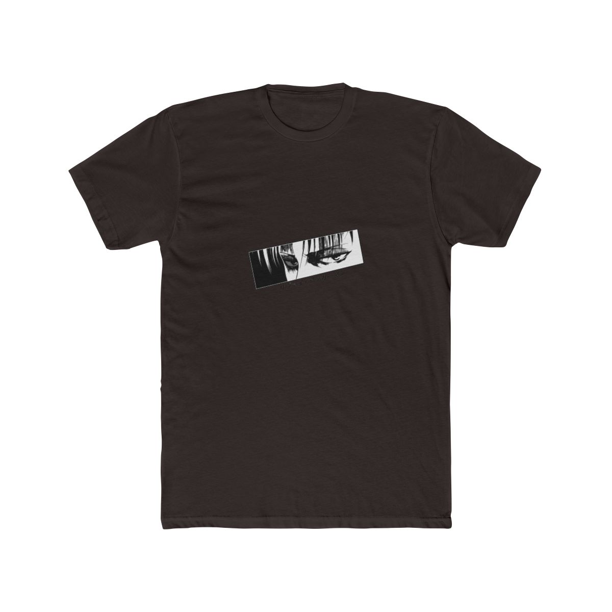 Levi Ackerman Eyes Anime Shirt | Attack on Titan Survey Corps Captain Tee - alternate angle 3, merchandise