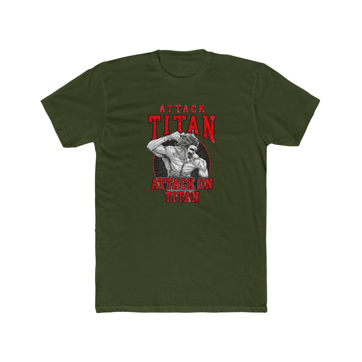 Attack on Titan Attack Titan Eren T Shirt - alternate angle 5, merchandise