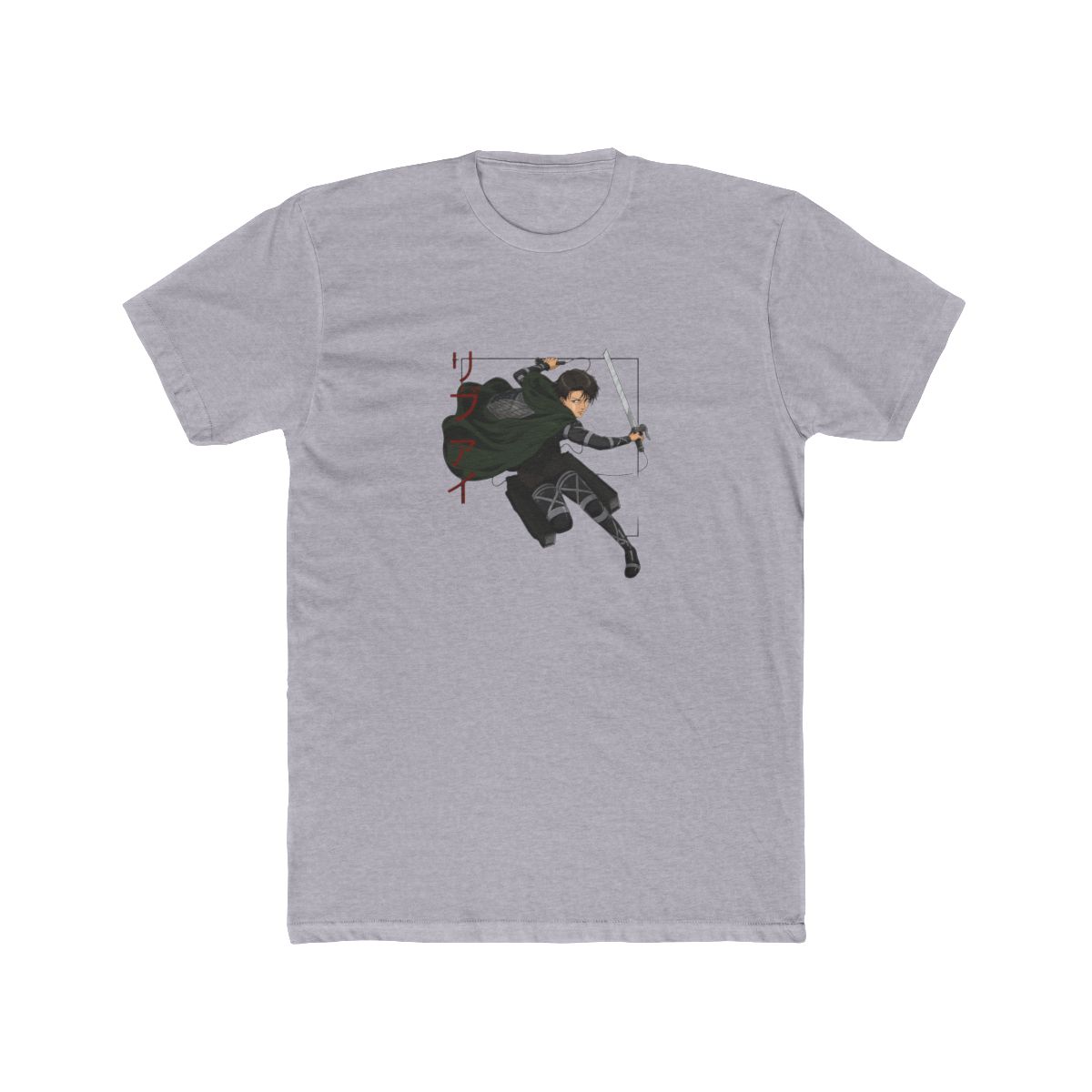 Levi Ackerman - Attack on Titan/ Shingeki no Kyojin T Shirt - alternate angle 5, merchandise
