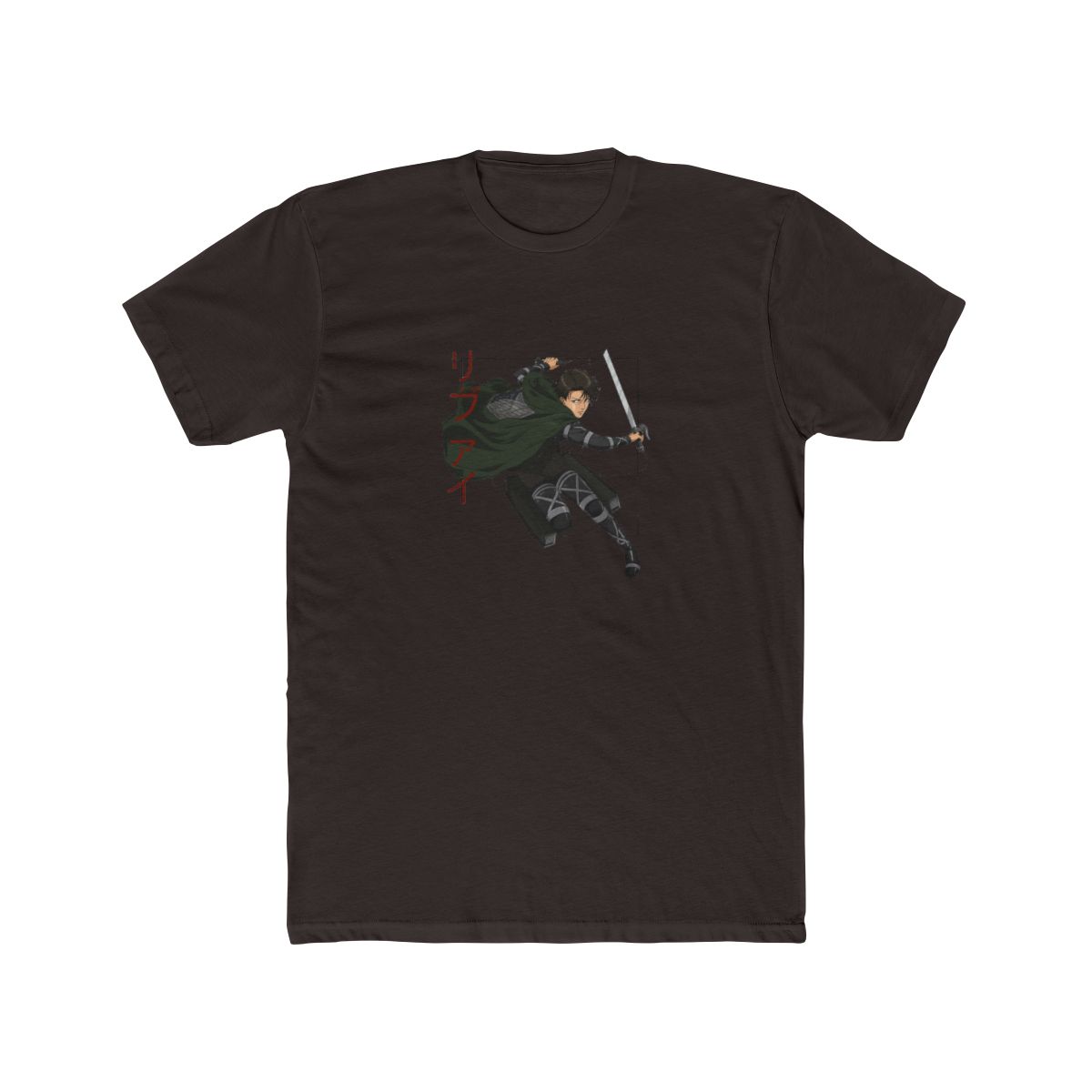 Levi Ackerman - Attack on Titan/ Shingeki no Kyojin T Shirt - alternate angle 3, merchandise