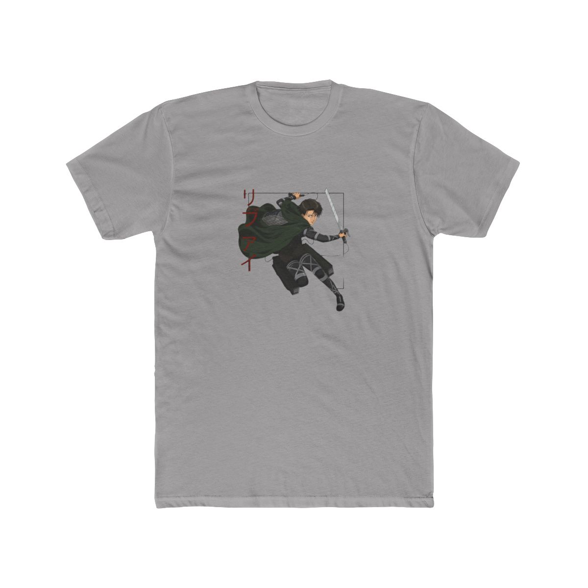 Levi Ackerman - Attack on Titan/ Shingeki no Kyojin T Shirt - alternate angle 2, merchandise