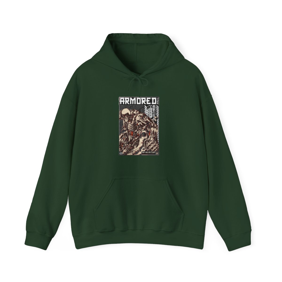 Reiner Armoured Titan Attack on Titan Premium Hoodie - alternate angle 5, merchandise