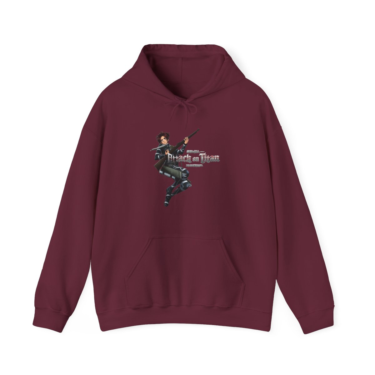Attack on Titan x Color Bars - Loaded Logo Hoodie - alternate angle 5, merchandise
