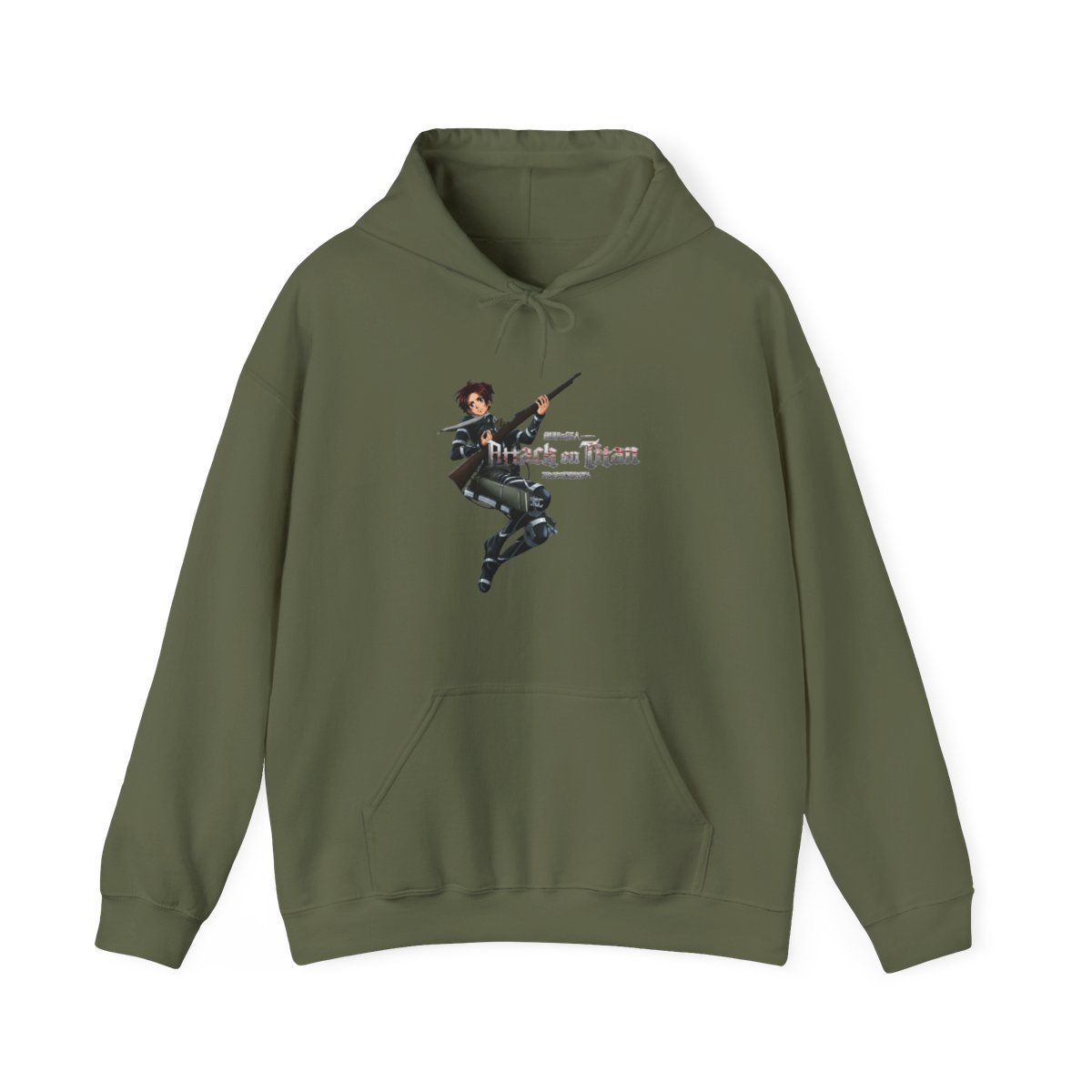 Attack on Titan x Color Bars - Loaded Logo Hoodie - alternate angle 5, merchandise